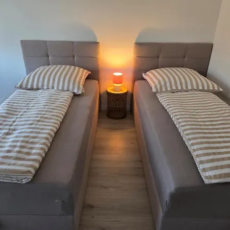 Apartmán Gemuetliches Nest An Der Nordbahntrasse Inkl Kaffee Und Tee